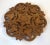 Nice vintage carved wooden trivet