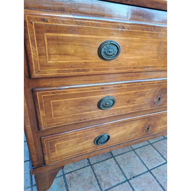 Brown 18th Century Piedmontese Desk, 1800s For Sale - Image 8 of 10