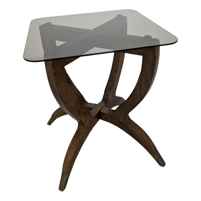 Mid-Century Italian Spider-Leg Lava Table For Sale
