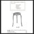 Bauhaus Stool from E.M.S Overschie / G.I.O. For Sale - Image 4 of 5