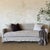 Bloom Home Inc Rudin Sofa in Flax Stone Washed Linen A heavy 18 oz weighted linen, in a neutral flax linen. Our linen is...