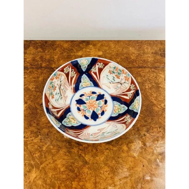1900 - 1909 Japanese Imari Bowl, 1900s For Sale - Image 5 of 7