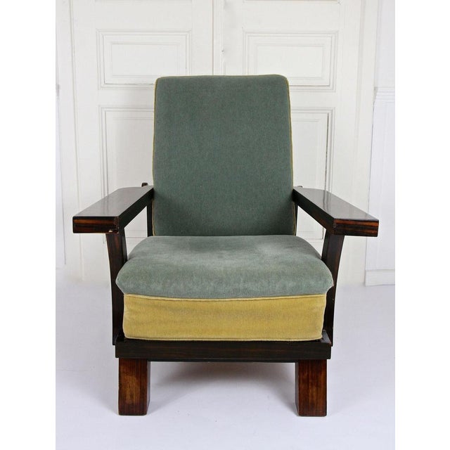 20th Century Art Deco Sitzmaschine Armchair by Fritz Gross, 1935 For Sale - Image 14 of 15