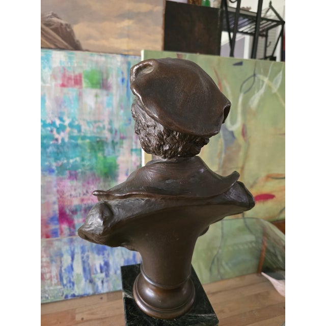 Antique Bronze Sculpture Classical R Wagner For Sale - Image 13 of 13