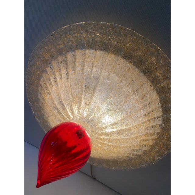 Set of 2 Contemporary Murano Glass Sputnik Flush Mounts For Sale - Image 9 of 13