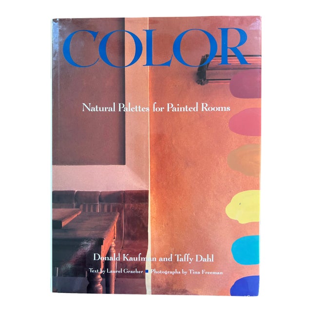 Donald Kaufman Book of Color Natural Palettes for Painted Rooms, 1992 For Sale
