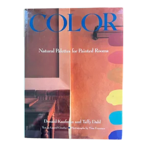 Donald Kaufman Book of Color Natural Palettes for Painted Rooms, 1992