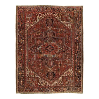 Pasargad DC Handknotted Antique Heriz Rug For Sale
