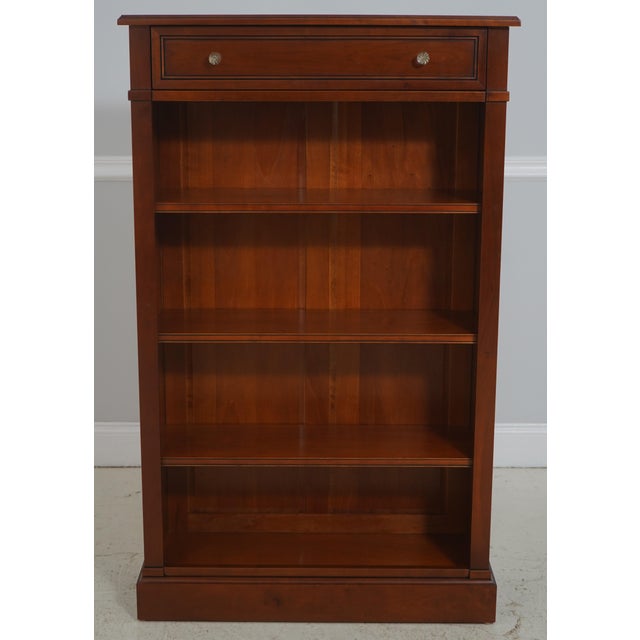 Age C.2004 Details Cherry Adjustable Shelves Dovetail Drawer Construction High Quality Construction Rich High-Sheen Finish...