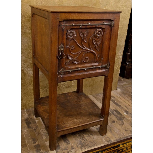 19th Century Neo-Gothic Oak Table For Sale - Image 9 of 9