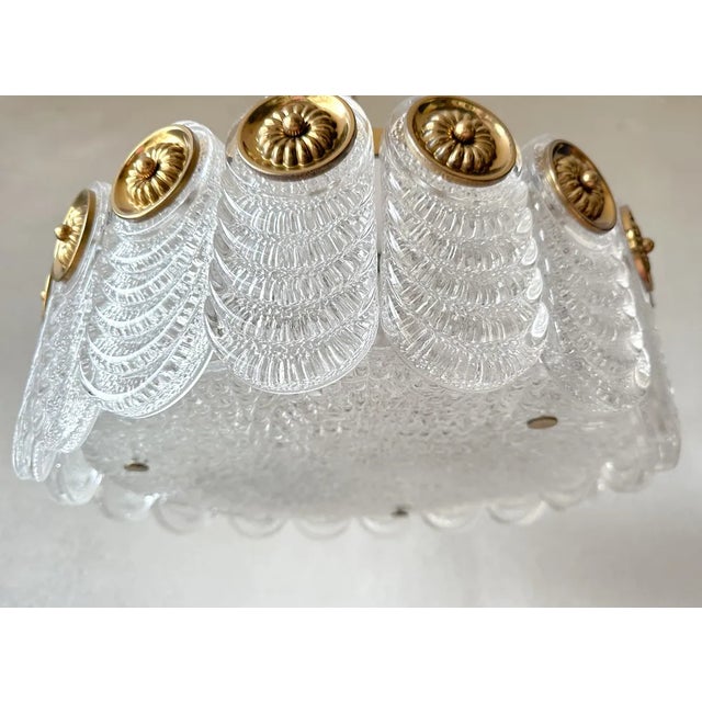 Mid-Century Modern Vintage Hanging Light from Kaiser-Leuchten For Sale - Image 3 of 11