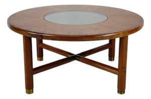Mid-Century Round Teak Coffee Table from G-Plan
