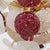Sputnik Murano Glass Chandelier in Cherry Red, White and Champagne with Brass Structure, 2000 For Sale - Image 9 of 12