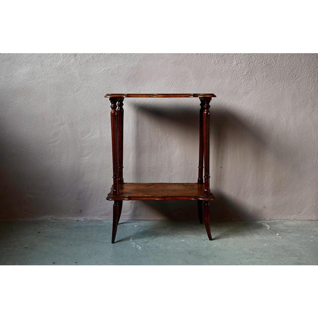 Vintage Wooden Serving Table, 1920s For Sale - Image 9 of 14