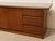 Vintage Mid-Century Modern Walnut Credenza With Glass Top For Sale - Image 11 of 12