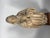 Beige 16th Century Wooden Sculpture of the Virgin Mary in Prayer For Sale - Image 8 of 9