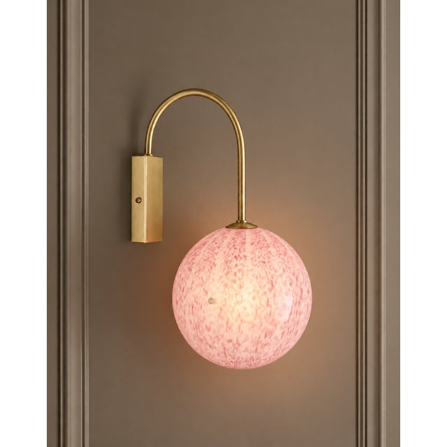Pink Tulipano Murano Wall Lamp from La Murrina, 1990s For Sale - Image 3 of 18