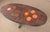 Metal Coffee Table in Lava Stone, Ceramic and Steel by Jean Jaffeux, 1960s For Sale - Image 7 of 10