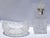 1920s Style After Bohemian Victorian Cube Hand Brilliant Cut Decanter Silver Plate Neck Faceted Stopper For Sale - Image 9 of 15