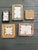Wood Vintage Collection of 5 Miniature Picture Frames-Set of 5 For Sale - Image 7 of 7