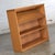 Mid-Century Modern 1950-1960’s Mid-Century Modern Low Mahogany Bookcase With Slanted Top Display Shelf For Sale - Image 3 of 12