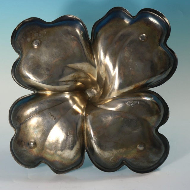 1910s WMF Art Nouveau Maiden Four Sectioned Fruit Dish For Sale - Image 10 of 13