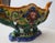 Majolica Majolica CenterBowl Barbotine Vintage 20s-30s. For Sale - Image 4 of 12