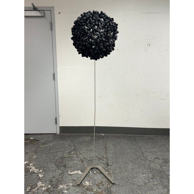Design Plus Gallery presents the Chrysalis Sky Black Floor Lamp Angus Hutcheson for Ango. An expressive lighting design...