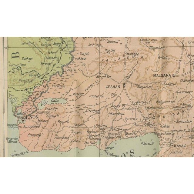 Late 19th Century Daily Telegraph War Map, 1877 For Sale - Image 5 of 12