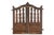 Add rustic charm to your home or garden with this Vintage Indian Teakwood Garden Gate, traditionally referred to as a "Dog...