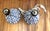 Chinoiserie Small Blue and White Geometric Pattern Ceramic Ginger Jar Lamps - Set of Two For Sale - Image 3 of 9