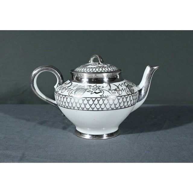 Early 20th Century Limoges Porcelain Tea Service Saint Grail Model, Set of 6 For Sale - Image 9 of 18