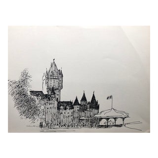 Quebec City Canada by Hayward Cirker For Sale