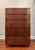 1940s Antique Deco Style Curved Wavefront Tall Dresser Chest of Drawers For Sale - Image 4 of 15