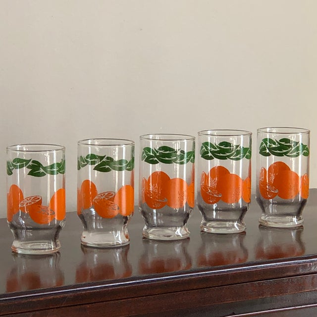 Midcentury Anchor Hocking Juice Glasses — Set of 5 Chairish
