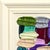 Textile Juicy Marks - Colorful Impasto Textural Thick Paint Framed Abstract Painting by Shiri Phillips For Sale - Image 7 of 9