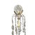 Late 19th Century Russian Gilt Bronze Mounted Amethyst and Cut Glass White Marble Girandoles - A Pair For Sale - Image 5 of 8