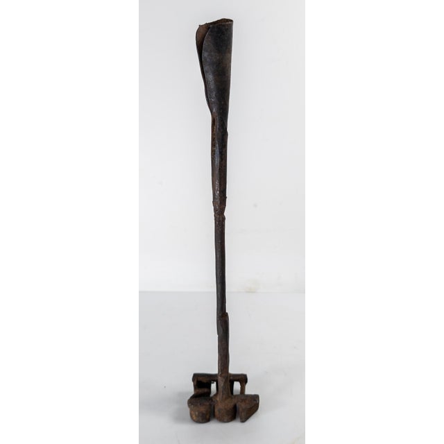 19th Century Handwrought Iron Blacksmith Made 123 Cattle Brand For Sale In New York - Image 6 of 8