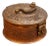 19th Century Indian "Paan Daan" Reticulated Copper Box For Sale