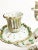 Gold Large Baroque Style Green and Gold Porcelain Candelabra from Herend Hungary For Sale - Image 8 of 18