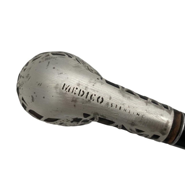 1950s Dunhill Brass and Bloodwood Pipe Holder For Sale - Image 10 of 10