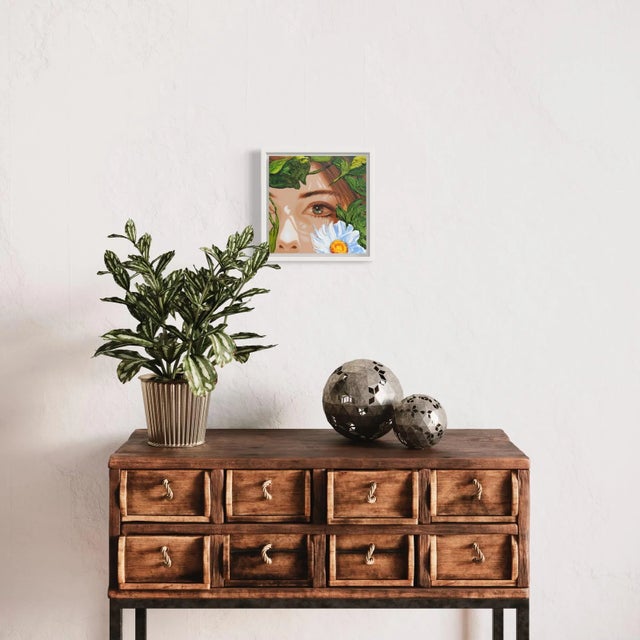 Point of View IX Acrylic on Wood Panel 8” x 8” 2023