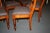 Brown Antique Dining Chairs, Set of 6 For Sale - Image 8 of 10