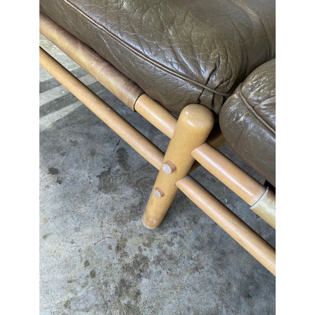 Arne Norell Ilona Safari Loveseat Danish Modern For Sale - Image 11 of 16