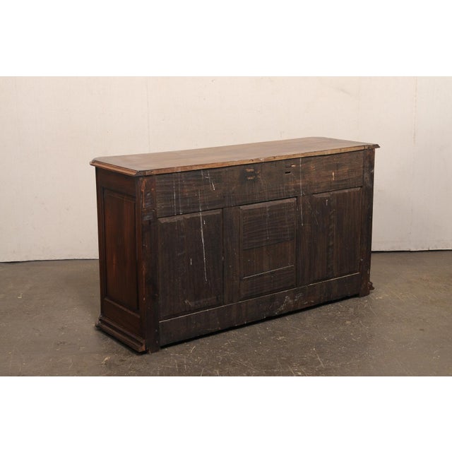 Early 19th C. Italian Two-Door Credenza For Sale - Image 9 of 13