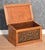 19th Centry Embosed Copper Slipper Box For Sale - Image 3 of 9