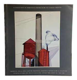 1976 Drawings and Watercolors Charles Demuth Book
