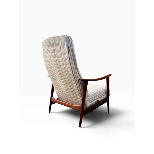 1960s Arnt Lande Combi Star Rocking Recliner Lounge Chair for Stokke, Circa 1960s For Sale - Image 5 of 15