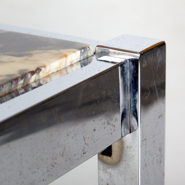 1970s Vintage Marble Coffee Table, 1970s For Sale - Image 5 of 10