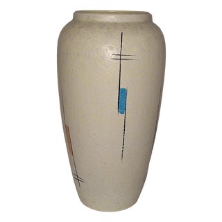 Mid-Century German Ceramic Model Number 624-45 Vase, 1950s For Sale